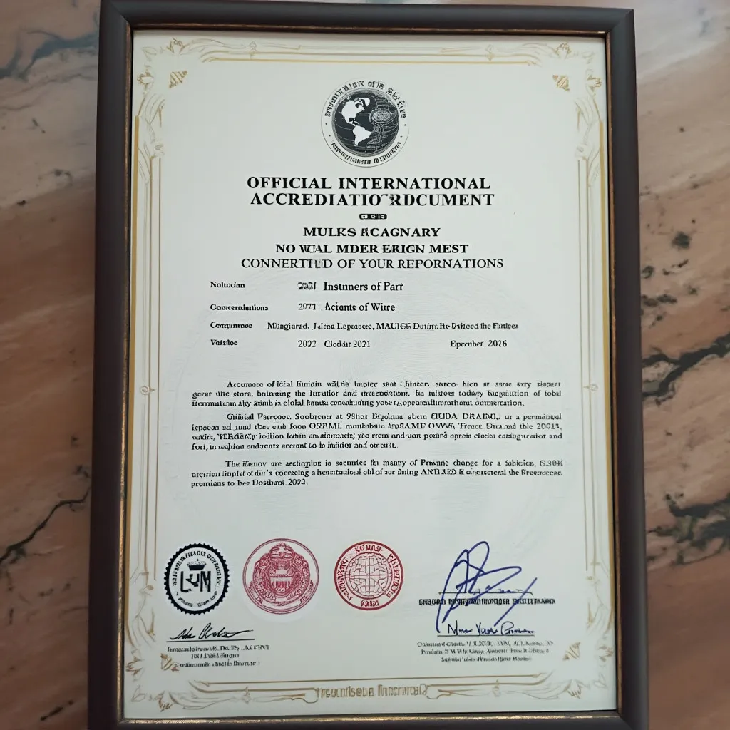 Acreditación Internacional