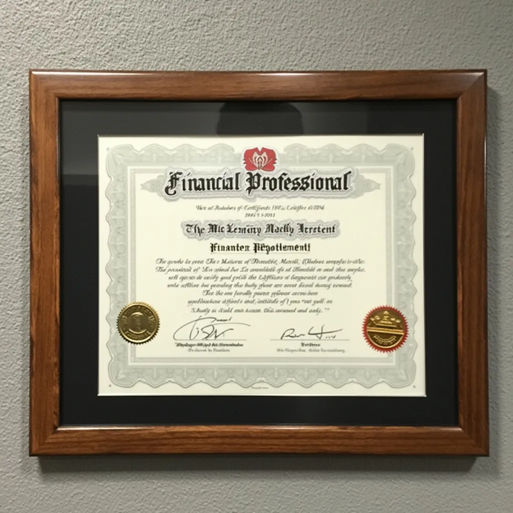 Certificación CFP
